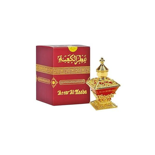 Al Haramain Attar Kaaba for Unisex - Arabian Perfume Women and Men Long Lasting Fragrance Arabic Eau De Parfum Oil 3.33 oz EDP Spray