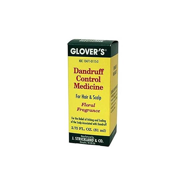 Glover's Dandruff Control Medicine Floral Fragrance, 2.75 Ounce