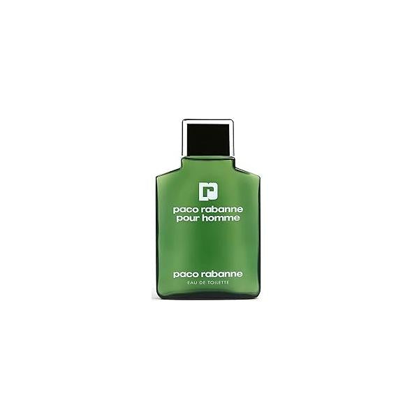 Paco Rabanne Pour Homme By For Men - Classic Cologne Spray Him Clean, Sexy Designer Fragrance Infused With Lavender and Sage Notes Sleek, Trendy Bottle Design 6.7 Oz EDT