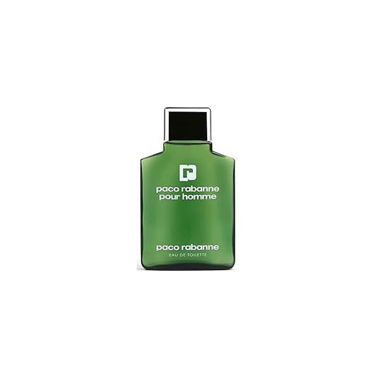 Paco Rabanne Pour Homme By For Men - Classic Cologne Spray Him Clean, Sexy Designer Fragrance Infused With Lavender and Sage Notes Sleek, Trendy Bottle Design 6.7 Oz EDT