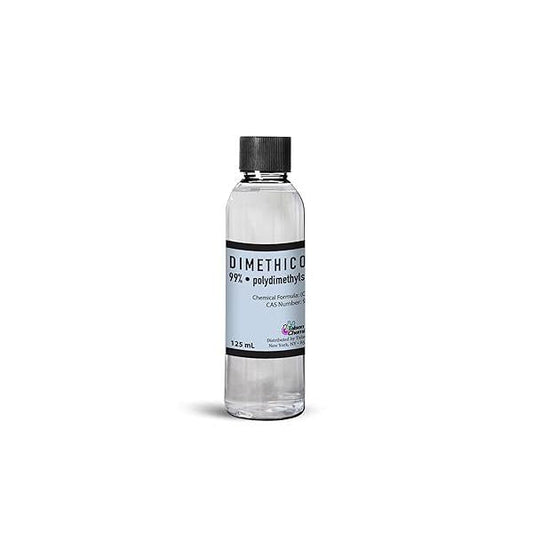 Dimethicone Oil Pure (250 mL / 8.45 Fl Oz) DIY Cosmetic Grade Skin Moisturizer and Head Lice Treatment, Liquid Silicone for, Gun