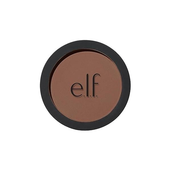 e.l.f. Primer-infused Bronzer, Long-Wear, Matte, Bold, Lightweight, Blends Easily, Contours Cheeks, Forever Sun Kissed, All-Day Wear, 0.35 Oz