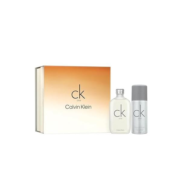 Calvin Klein CK One Eau de Toilette - Citrus Unisex Fragrance With Notes of Green Tea, Bergamot, Cardamom, Violet & Amber Luxury Perfumes Long Lasting